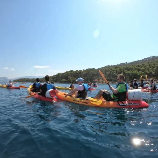 Sea kayaking Split