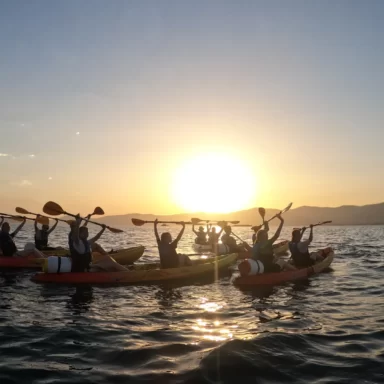 Sunset Sea Kayaking Split