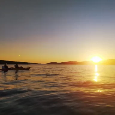 Sunset Sea Kayaking Split