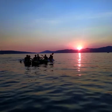 Sunset Sea Kayaking Split
