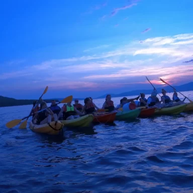 Sunset Sea Kayaking Split