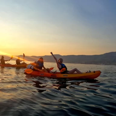 Sunset Sea Kayaking Split