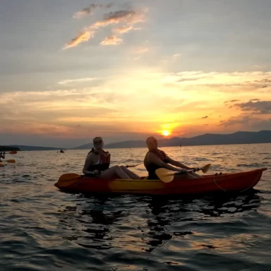 Sunset Sea Kayaking Split